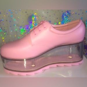 YRU platform dress shoes